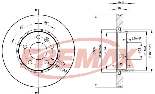 FREMAX BD6845