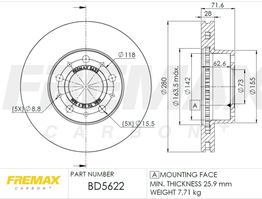 FREMAX BD5622