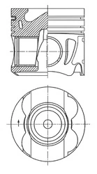 KOLBENSHMIDT 41711610