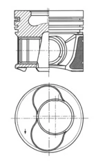 KOLBENSHMIDT 41158600