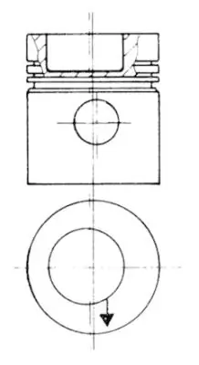 KOLBENSHMIDT 93831606
