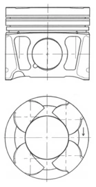 KOLBENSHMIDT 41070600