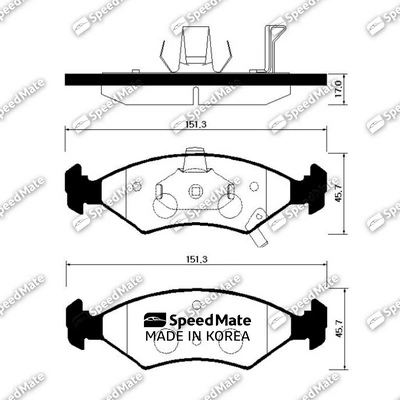 SPEEDMATE SMBPK007