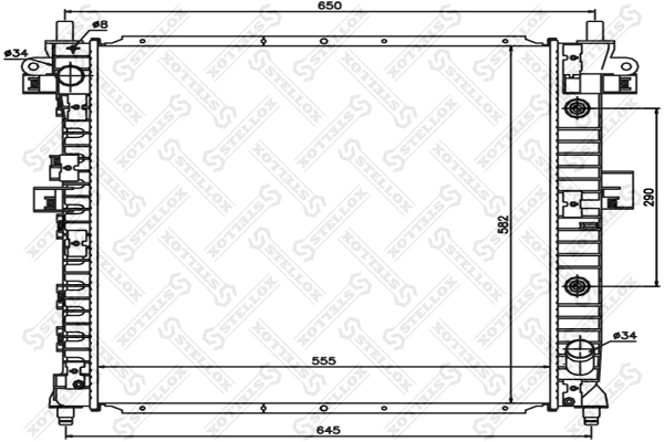 Stellox 1026287SX