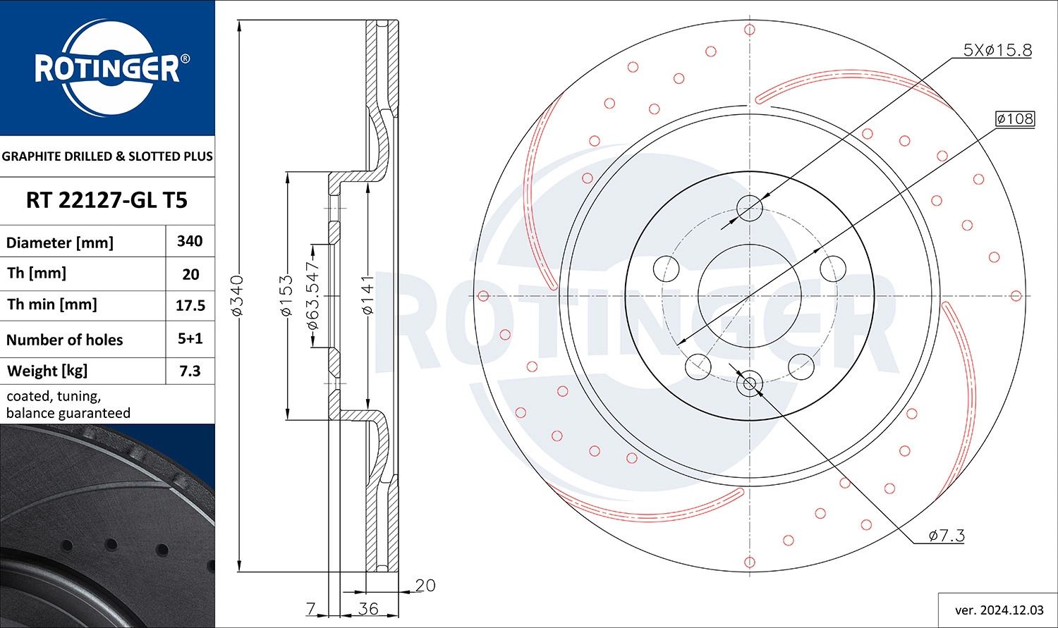 rotinger RT22127GLT5