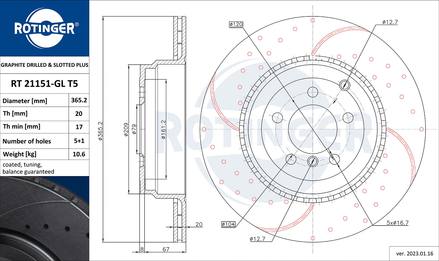 rotinger RT21151GLT5