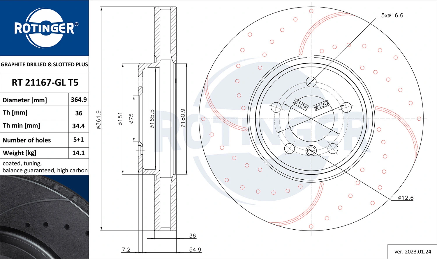 rotinger RT21167GLT5