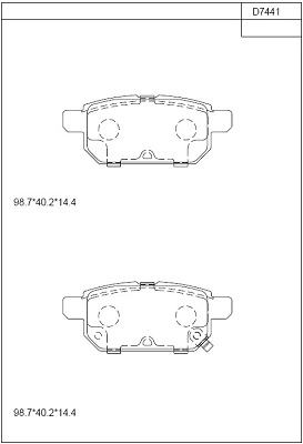 Asimco KD7441
