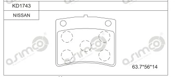 Asimco KD1743