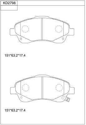 Asimco KD2798