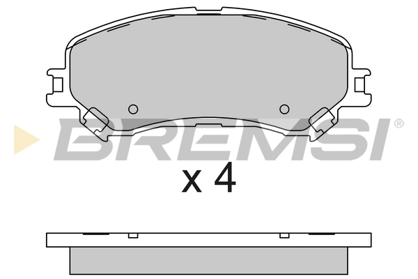 BREMSI BP3793