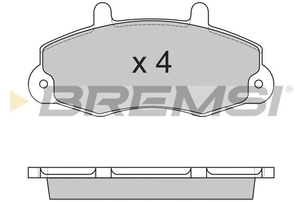 BREMSI BP2525