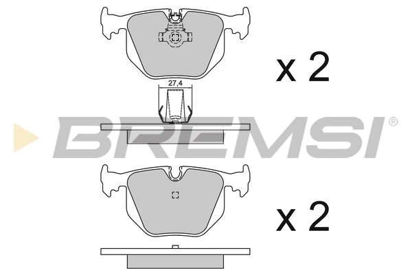 BREMSI BP2652