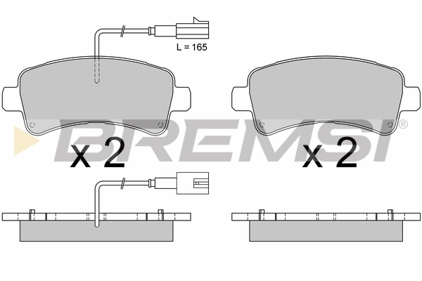 BREMSI BP3681