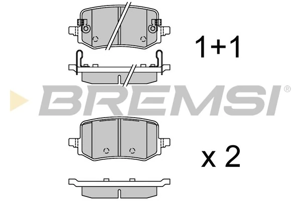 BREMSI BP3927