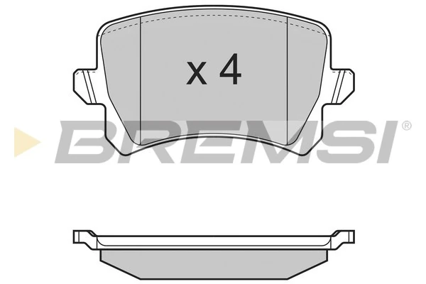 BREMSI BP3366