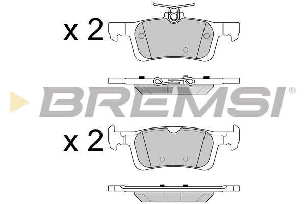 BREMSI BP3602
