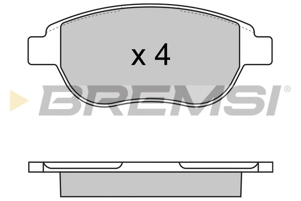 BREMSI BP2972
