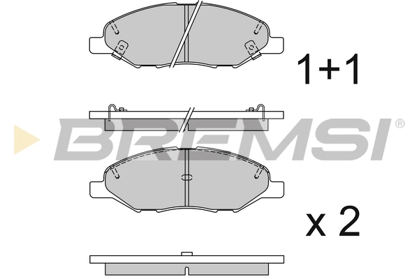 BREMSI BP3335