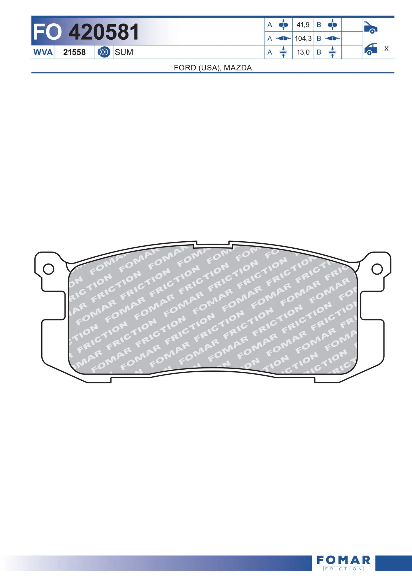 FOMAR FO420581