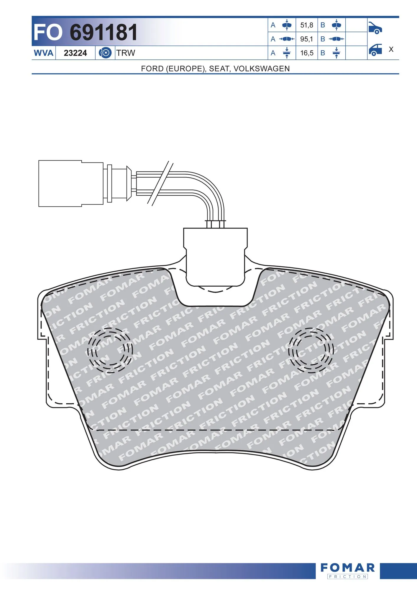 FOMAR FO691181