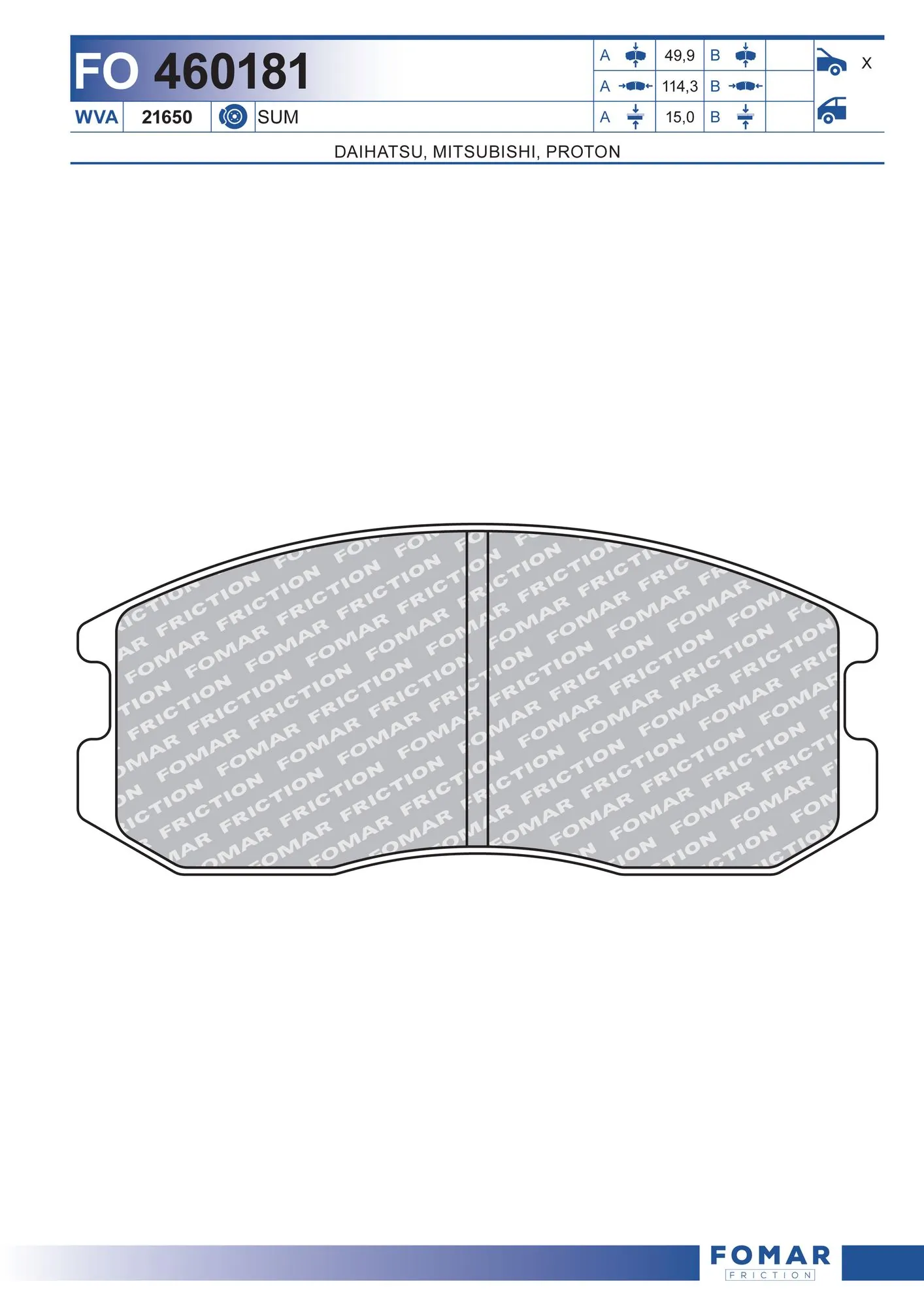 FOMAR FO460181