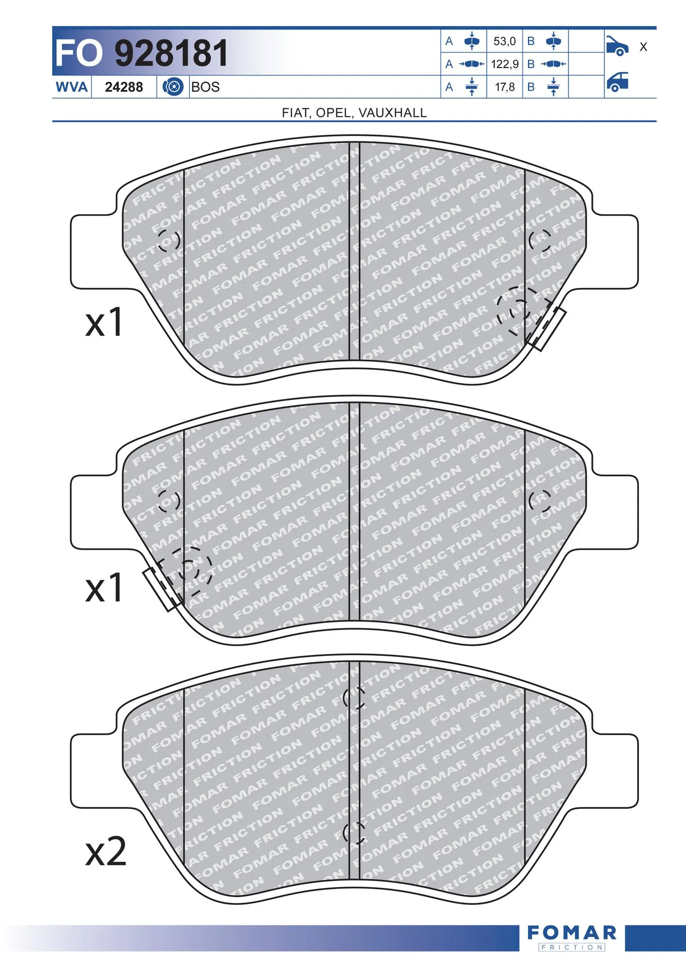 FOMAR FO928181