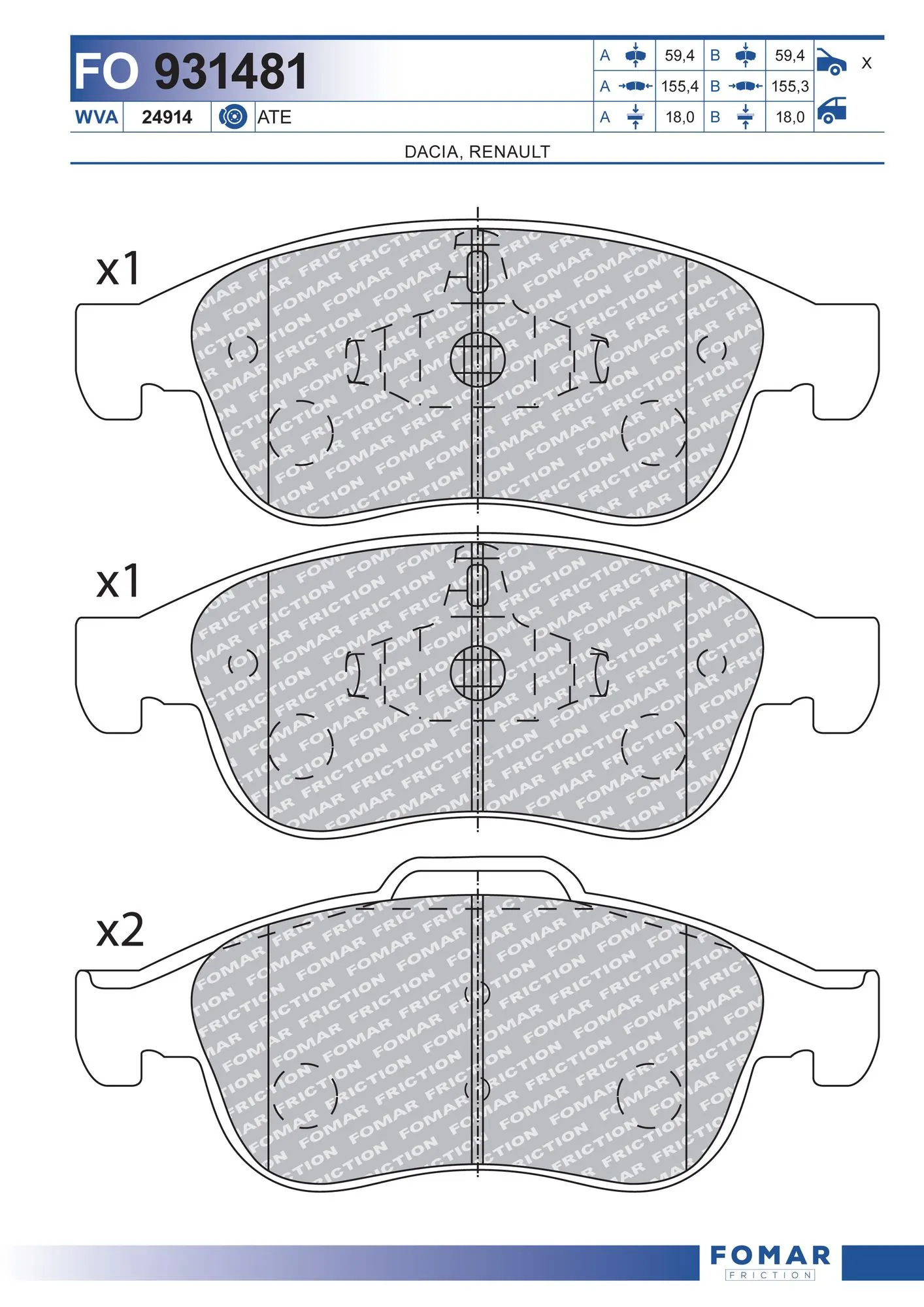 FOMAR FO931481