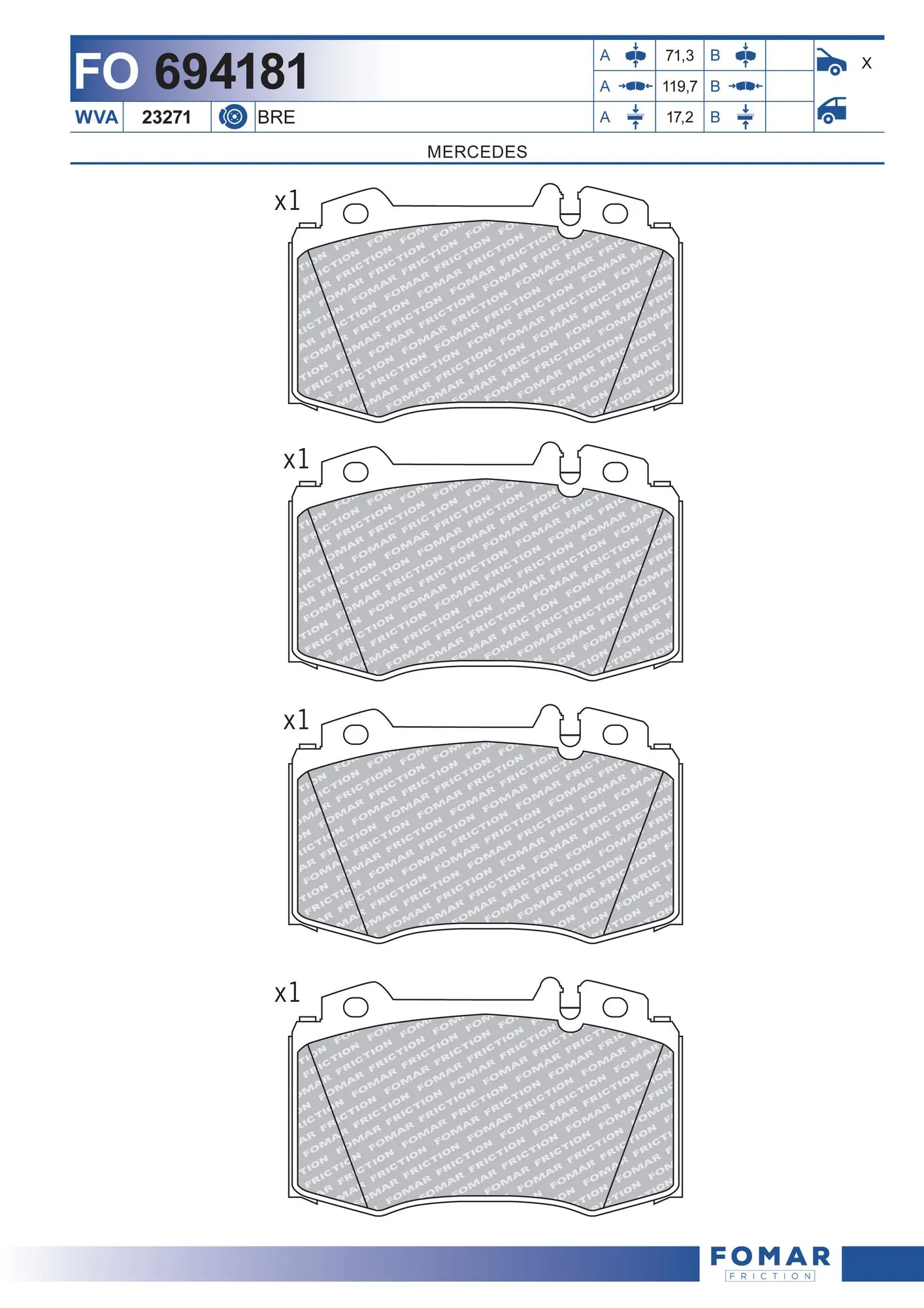 FOMAR FO694181