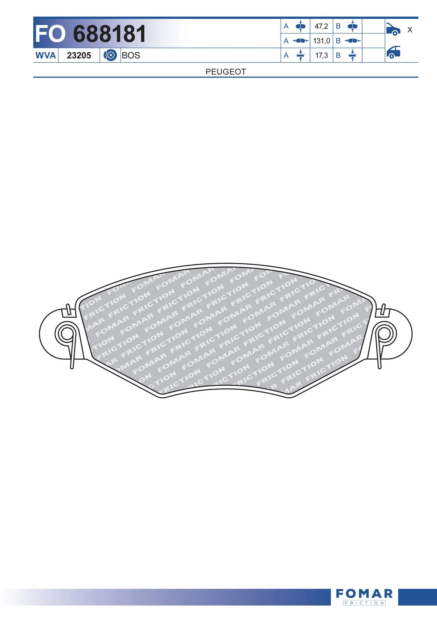 FOMAR FO688181