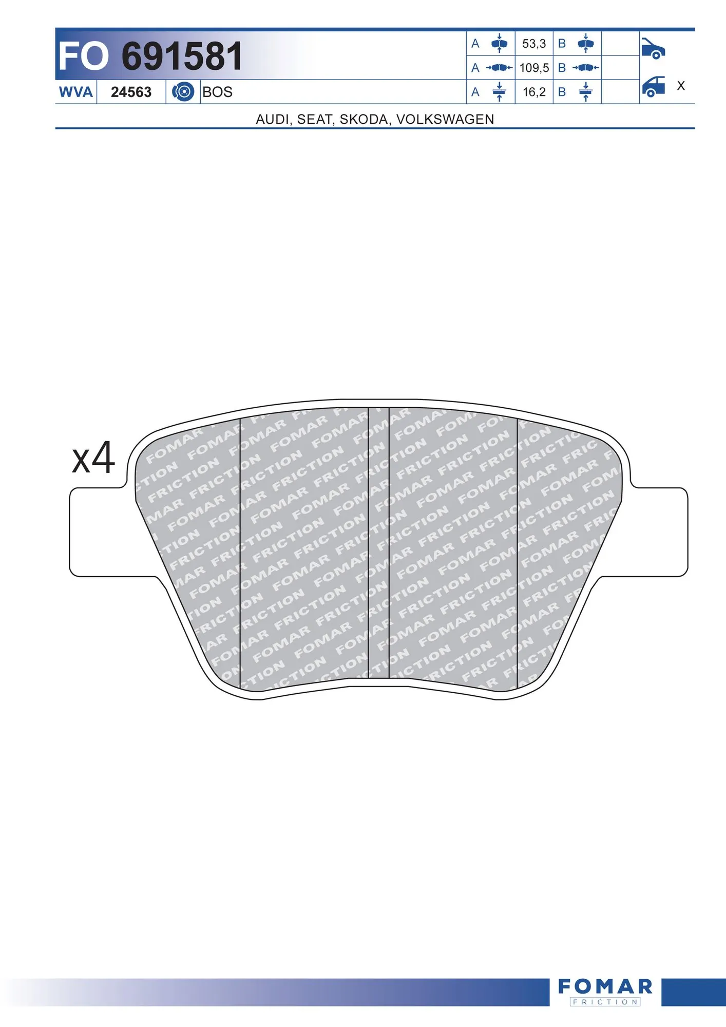 FOMAR FO691581
