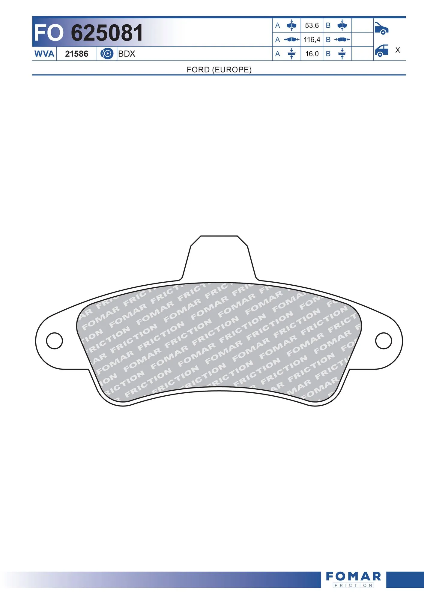FOMAR FO625081