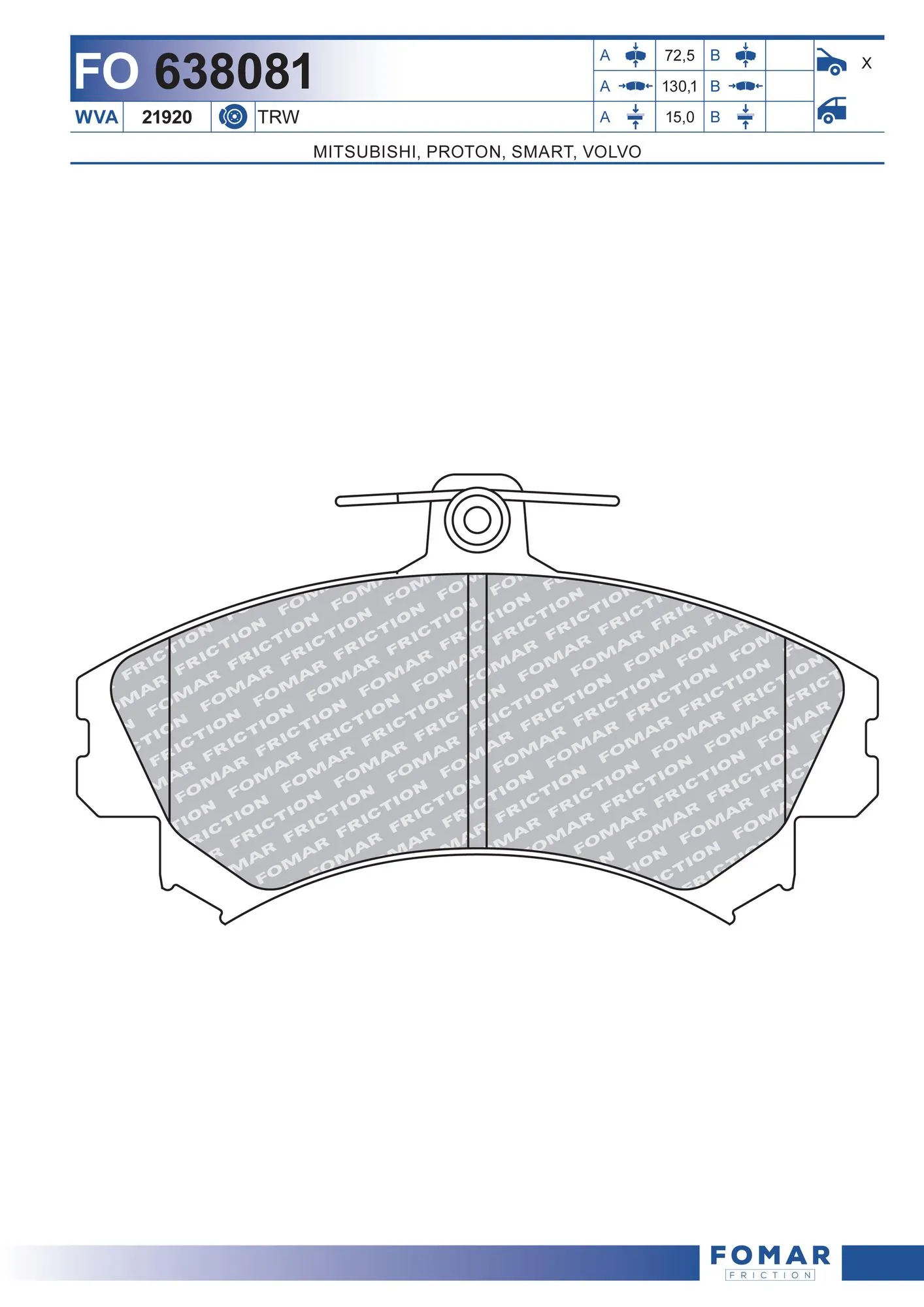 FOMAR FO638081