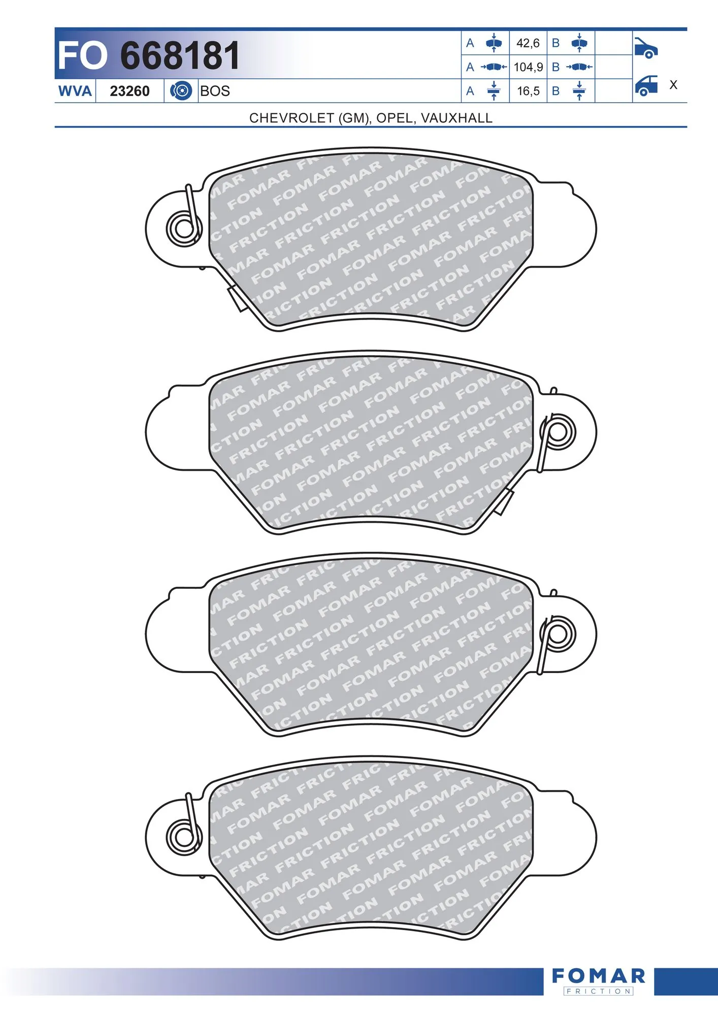 FOMAR FO668181