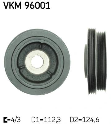 SKF VKM96001