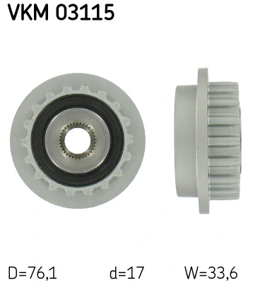 SKF VKM03115