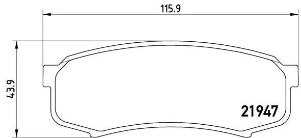 BREMBO P83024