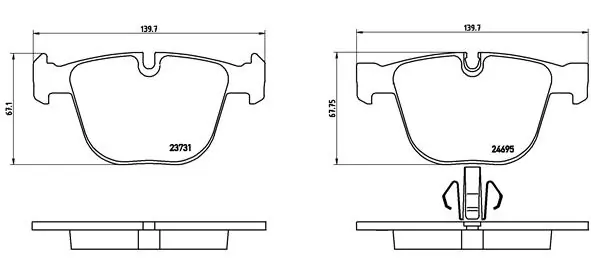 BREMBO P06053