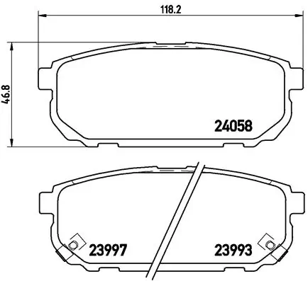 BREMBO P30023