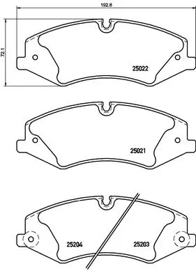 BREMBO P44022
