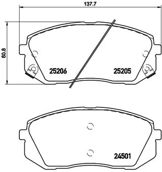 BREMBO P30056