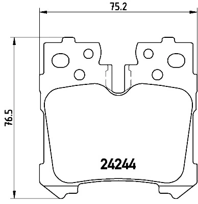 BREMBO P83076