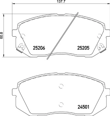 BREMBO P30093