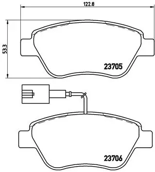 BREMBO P23085