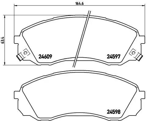 BREMBO P30041