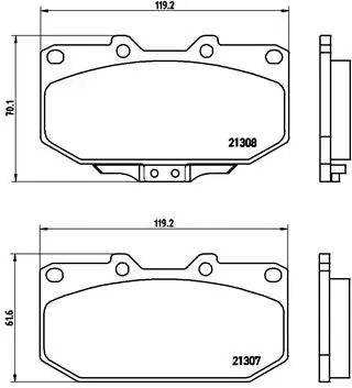 BREMBO P56025