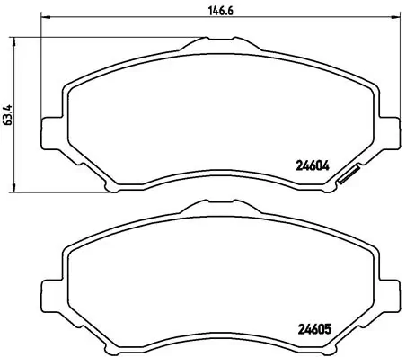 BREMBO P11022