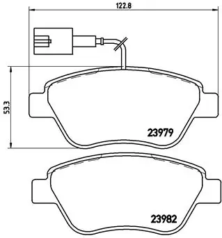 BREMBO P23108