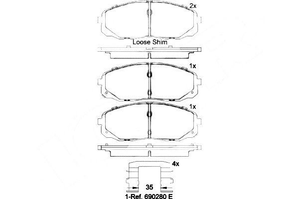 BREMBO P30095