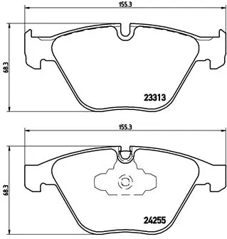 BREMBO P06055